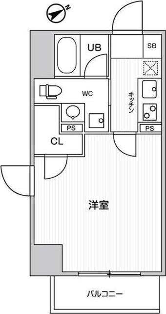 グラシアプレイス川崎駅前 間取り図画像