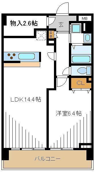 ラヴィッサン 間取り図画像