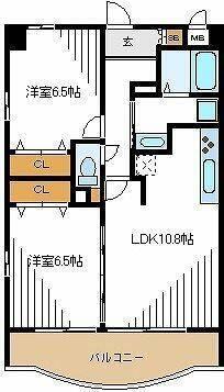 ＫＡＵＬＡＮＡ　ＥＡＳＴ 間取り図画像
