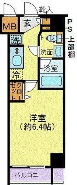 プレール・ドゥーク川崎 間取り図画像