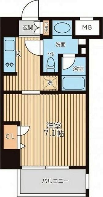 レジディア新横浜 間取り図画像