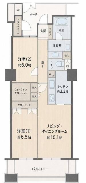 レジデンス・ザ・武蔵小杉 間取り図画像