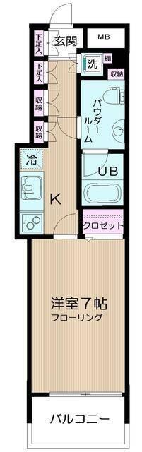 日神デュオステージ横濱マリンスクエア 間取り図画像