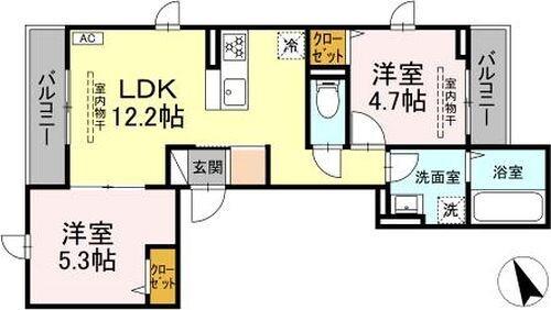 漣 間取り図画像