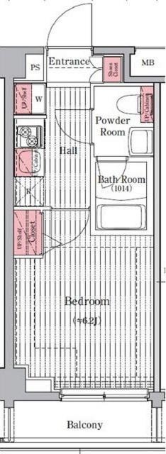 プレール・ドゥーク元住吉 間取り図画像