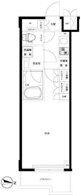 ルーブル川崎八番館 間取り図画像