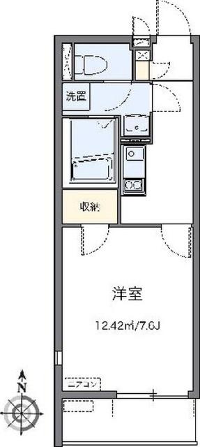 レオネクストアドバンス殿町 間取り図画像