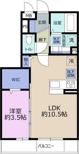 ドルフ安藤橋Ⅴ 間取り図画像