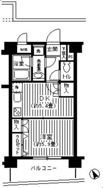 ＢＡＹ・ＷＥＳＴ 間取り図画像