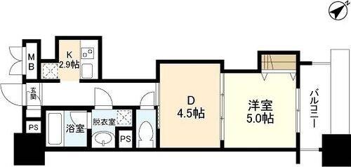 パークフラッツ横濱公園 間取り図画像