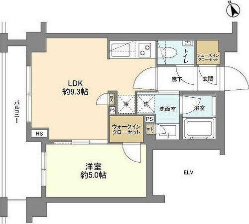 イノバス元住吉 間取り図画像