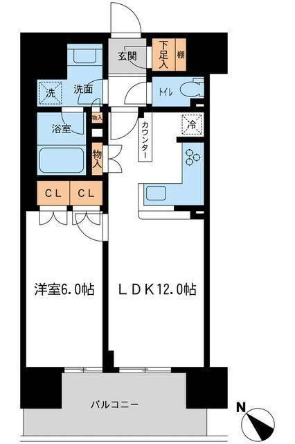 ＢＬＥＳＳ宮崎台 間取り図画像