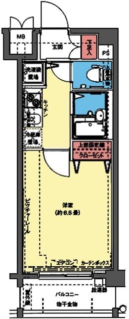 ドルチェ横浜・桜木町 間取り図画像