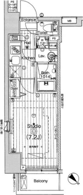 ガーラ新横浜グランドステージ 間取り図画像