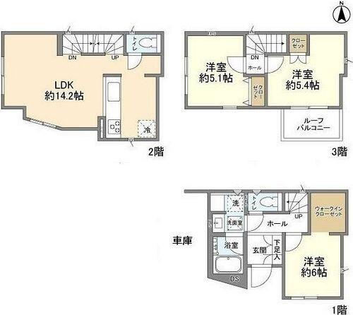 Ｋｏｌｅｔ元住吉＃１０ 間取り図画像