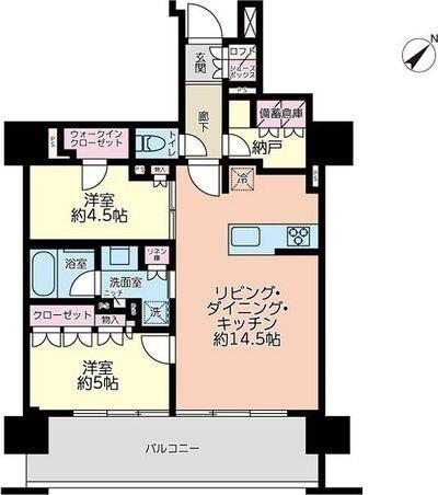 レ・ジェイド新横浜 間取り図画像