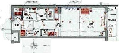 ハーモニーレジデンス武蔵小杉フォレストスクエア 間取り図画像