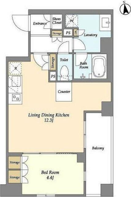 ラティエラ横濱鶴見 間取り図画像