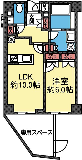 ファインステージ新横浜 間取り図画像