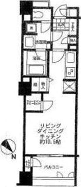 ラ・コスタ横濱山下公園 間取り図画像