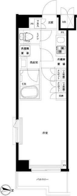 ルーブル川崎八番館 間取り図画像