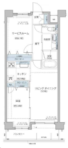 Ａ−ＨＯＵＳＥ茅ヶ崎 間取り図画像