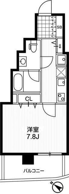 アーバンフラッツ町田 間取り図画像
