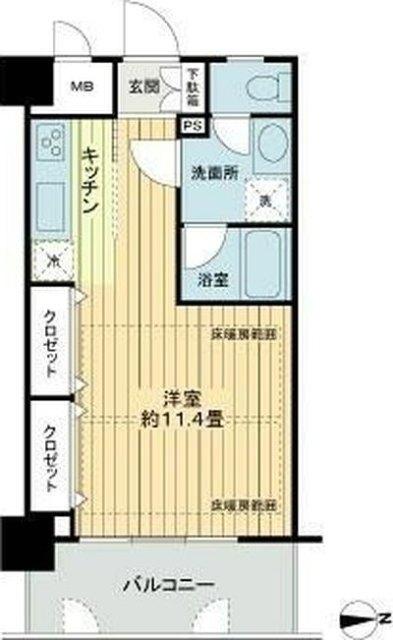 アール・ケープラザ横浜Ⅲ 間取り図画像