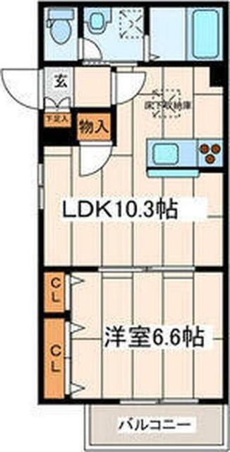 アローズ 間取り図画像