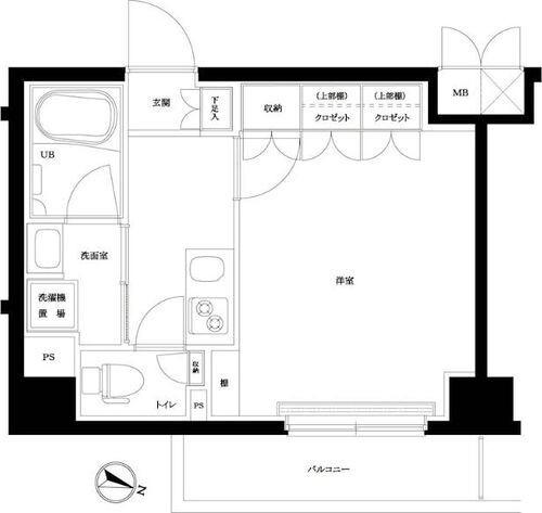ルーブル川崎上平間弐番館 間取り図画像