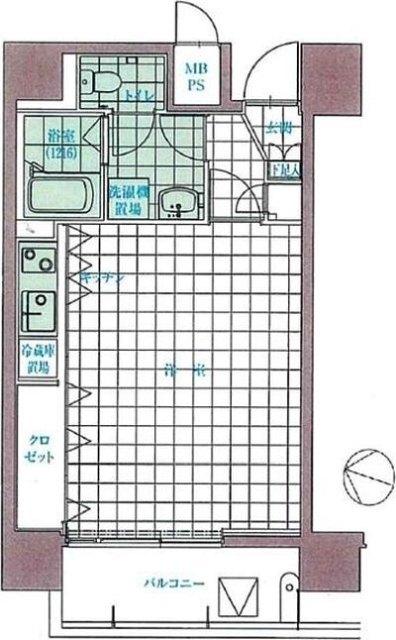 ヴィータローザ横浜吉野町 間取り図画像