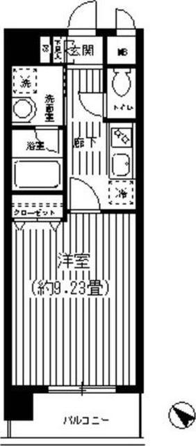 レジアス新横浜 間取り図画像