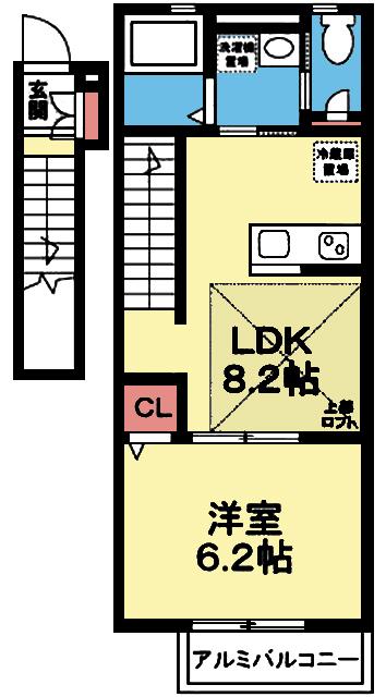 deux parte 間取り図画像
