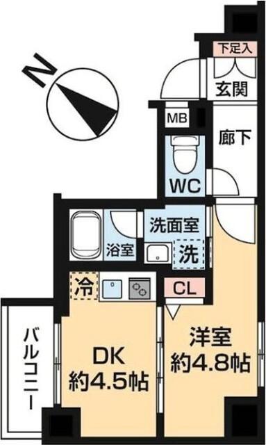 Ｌ’ＡＶＥＮＩＲ町田 間取り図画像