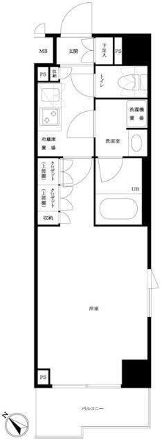 ルーブル川崎貝塚参番館 間取り図画像