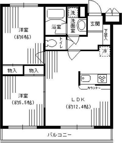 ルミエール妙蓮寺Ⅱ 間取り図画像