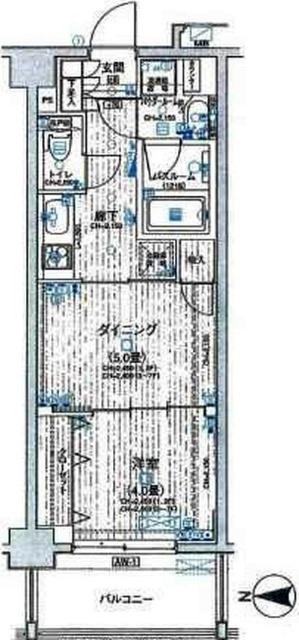 日神デュオステージ三ツ沢公園 間取り図画像