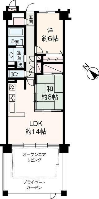 グランシティ湘南海岸 間取り図画像