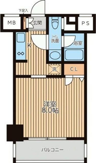 レジディア新横浜 間取り図画像