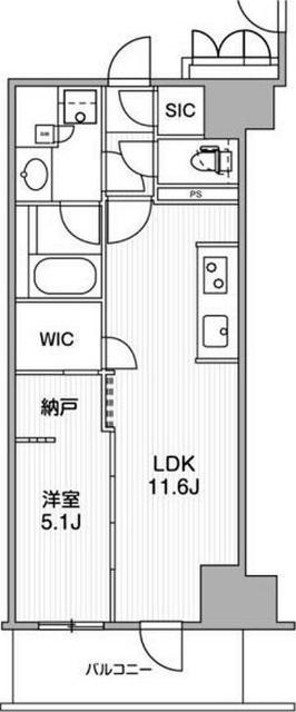 ＷＯＲＶＥ横浜伊勢佐木町 間取り図画像