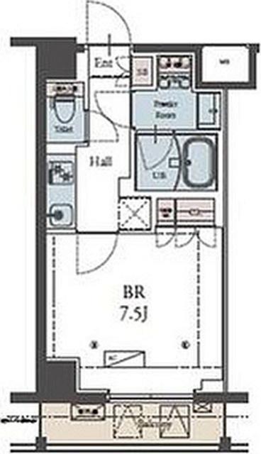 ラグゼナ横浜鶴見Ⅱ 間取り図画像