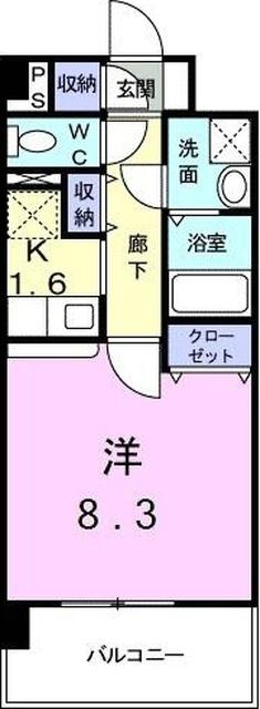 レヴァータ 間取り図画像