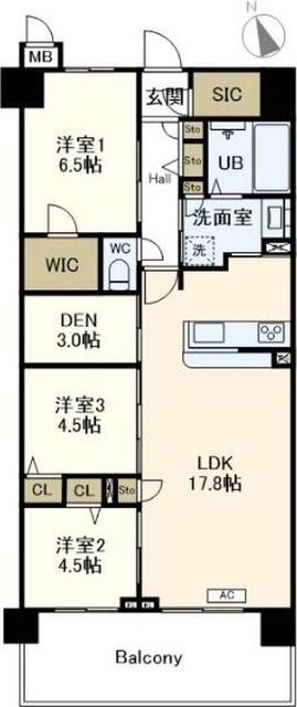 ヴェルデ 間取り図画像