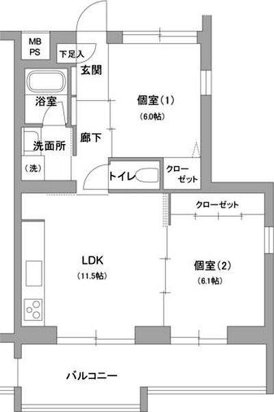Ｌ’Ｅｎｓｏｌｅｉｌｌｅ 間取り図画像