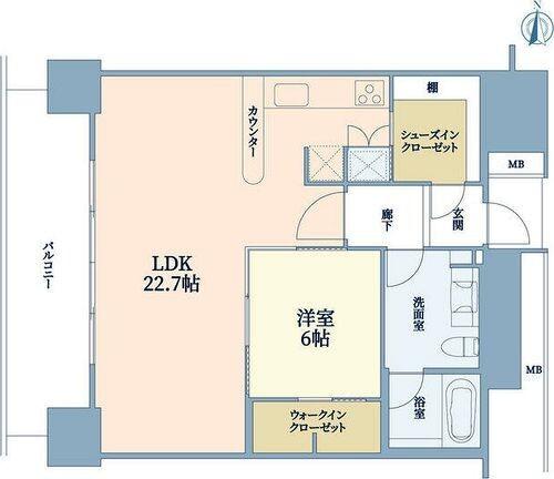 Ｍ．Ｍ．ＴＯＷＥＲＳ　Ｔｈｅ　Ｓｏｕｔｈ 間取り図画像