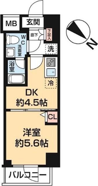 Ｌ’ＡＶＥＮＩＲ町田 間取り図画像