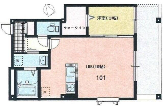 クリア・Ｎ 間取り図画像