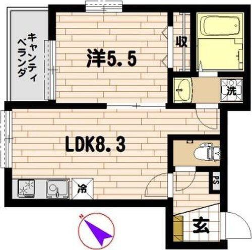 ｓｅｔｔｌｅ湘南 間取り図画像
