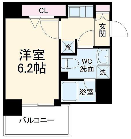 ＳＨＯＫＥＮ　Ｒｅｓｉｄｅｎｃｅ新丸子 間取り図画像