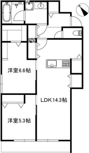 グランミシェル 間取り図画像